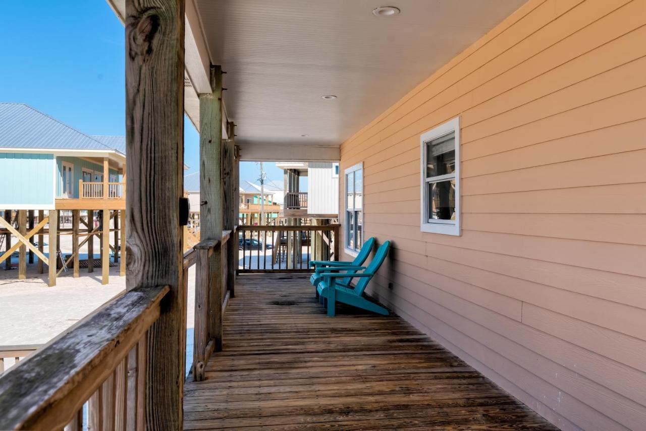 Sun Spot - True Gulf Front Private Home With Lovely Gulf Side Deck, Home Dauphin Island Kültér fotó